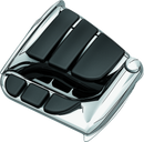 Kuryakyn SwingWing Peg Without Adapters Chrome – Extended Footrest for Motorcycle Comfort