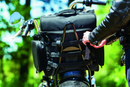 Kuryakyn Momentum Vagabond Bag - Versatile Motorcycle Seat and Rack Storage Solution