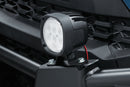Kuryakyn Takrak Driving Light Mounts for Polaris Ranger Front Bumpers, Part No. 3038