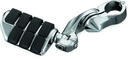 Kuryakyn Tour-Tech Cruise 4-inch Mount Arm with Dually ISO Pegs and 1-1/4 inch Clamp in Chrome