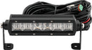 QuadBoss 6.5-inch Single Row LED Light Bar with Combo Flood and Spot Beams
