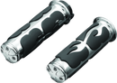 Kuryakyn ISO Flame Grips Dual Cable Chrome – Powersports Handlebar Accessories