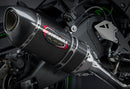 Yoshimura RS-12 ADV Exhaust Race Alpha T 3/4 Slip-On with Matte Carbon Fiber End Cap for Kawasaki Ninja ZX-10R (2016-2020)