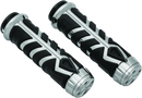 Kuryakyn Spear Grips for Indian Chrome - Stylish Vibration-Reducing Hand Grips
