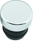 Bikers Choice Big Twin & XL Chrome Custom Oil Tank Cap – 1 3/16 Inch Push-In Replacement for H-D 62644-84T