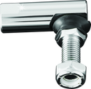 Kuryakyn Barrel Style Right Hand Female Motorcycle Shift Linkage Part - Chrome, 5/16in-24 Threads