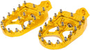 Bikers Choice Male Mount BMX Style Gold Footpegs for Harley-Davidson Cruisers