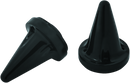 Kuryakyn Stiletto End Caps for ISO and ISO-Flame Grips – Black