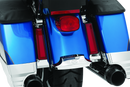 Kuryakyn Tracer LED Inserts for Saddlebag Supports Chrome – Compatible with Harley Davidson Touring Models