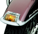 Kuryakyn Front Smoke Fender Tip Lens with LED for Harley Davidson Touring Models (Part