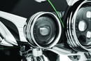 Kuryakyn Orbit 4-1/2 Inch Passing Lamps Black - High-Output LED Headlights for Powersports
