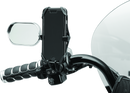 Kuryakyn Free-Flex Device Holder with Cup Support - Perch Screw Mount, Black