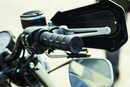 Kuryakyn Dillinger Grips Dual Cable Satin Black - Part