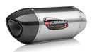 Yoshimura Exhaust Street Alpha T Slip-On SS with Carbon Fiber End Cap for Kawasaki ZX1000 Ninja H2 SX