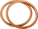 Bikers Choice 491252 Round Copper Exhaust Gaskets for 1966-1984 Harley Shovelhead Engines
