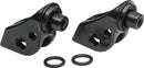 Kuryakyn Splined Peg Adapters for Honda Front Black Part