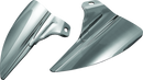 Kuryakyn Saddle Shields Heat Deflectors 09-Up Touring Smoke for Harley Davidson