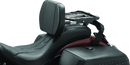 Kuryakyn Neo Driver & Passenger Backrest with Luggage Rack – Black, Part
