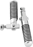 Bikers Choice Chrome Block Mount O-Ring Footpeg Kit for Harley-Davidson 72-00 Softail, FX, XL, FXR Models Part