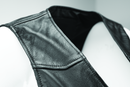Kuryakyn River Road Plains Leather Vest for Women – Black, Small