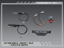 Yoshimura V2 Fender Eliminator Kit for Motorcycle with OEM Taillight - Part Number 075BG-STD-E-K