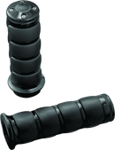Kuryakyn ISO Grip Universal 7/8 inch Gloss Black for Honda Rebel 250 (1996-2006)