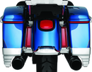 Kuryakyn Tracer LED Inserts for Saddlebag Supports Chrome – Compatible with Harley Davidson Touring Models
