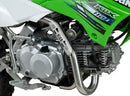 Yoshimura RS 2 Header/Canister/End Cap Exhaust System for Kawasaki KLX110 (2002-2011)