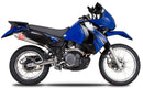 Yoshimura RS-2 Header/Canister/End Cap Exhaust Slip-On for Kawasaki KLR650 (2003-2012)