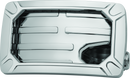 Kuryakyn Nova Curved Horizontal Mount Side License Plate Holder with Wraparound LED Lighting