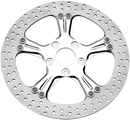 Performance Machine Wrath 11.5-Inch Chrome Brake Rotor - Part 0133-1522WRAS-CH