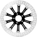 Performance Machine Revel 13-Inch Brake Rotor with Platinum Cut Finish - Part Number 0133-3015RELS-BMP