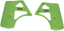 MAIER Radiator Scoops - KX250 '85-'86 - Green 578063