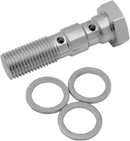 DRAG SPECIALTIES Banjo Bolt - 3/8-24 - Dual 117