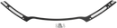 PERFORMANCE MACHINE (PM) Hole Shot Windshield Trim for FLTR 2015-2021 - Contrast Cut Aluminum Part 0209-2018HST-BM