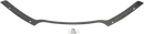 Performance Machine (PM) Hole Shot Windshield Trim for FLTR '15-'21 - Black Ops, Part No. 0209-2018HST-SMB