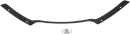 Performance Machine (PM) Windshield Trim for Merc - Black Ops - FLTR '15-'21, Part No. 0209-2018MRC-SMB