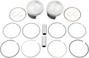 WISECO Tracker™ Series Piston Kit - 3.875" - 88 Cubic Inch Bored to 95 Cubic Inch - Standard - Twin Cam K0207PS