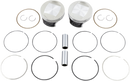WISECO Tracker™ Series Piston Kit - 3.885" - 88 Cubic Inch Bored to 95 Cubic Inch - +0.010" - Twin Cam K0207P1