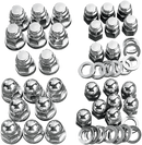 DRAG SPECIALTIES Acorn Bolt/Nut/Washer Set - Head Bolt MK236