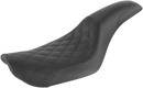 SADDLEMEN Profiler Seat - Front Lattice/Rear Smooth - Black - FXD '96-'03 896-04-149