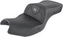 SADDLEMEN Heated Roadsofa™ Seat - Carbon Fiber - Without Backrest - Black - Indian I20-06-185HCT