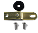 SADDLEMEN Seat Bracket - Gold - 1/4"-28 10545GOB