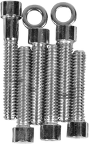 DRAG SPECIALTIES Bolt Kit - Cam Cover - Smooth - Chrome - '93-'00 Harley-Davidson MK366S