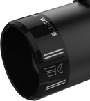 KHROME WERKS 4-1/2" Klassic Tip - Left - Black Powdercoat 200658P