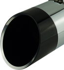 KHROME WERKS Replacement End Cap - Edge - 4-1/2" - Black 200714P