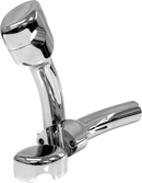 LA CHOPPERS Hefty Smooth Handlebar Risers for 1-1/4" Handlebars - Pullback - 5-1/2" - Chrome LA-7406-05