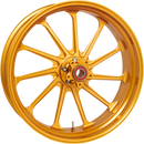 PERFORMANCE MACHINE (PM) Assault Front Wheel - 21x3.5 inches, Dual Disc, Gold Ops™ Finish