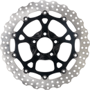 Performance Machine (PM) Dominator Front Rotor - 13 Inch Black, Part 0133-3059S-B