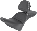 SADDLEMEN Explorer Special Seat - Studded - w/ Backrest - FL '18-'24 818-33-040